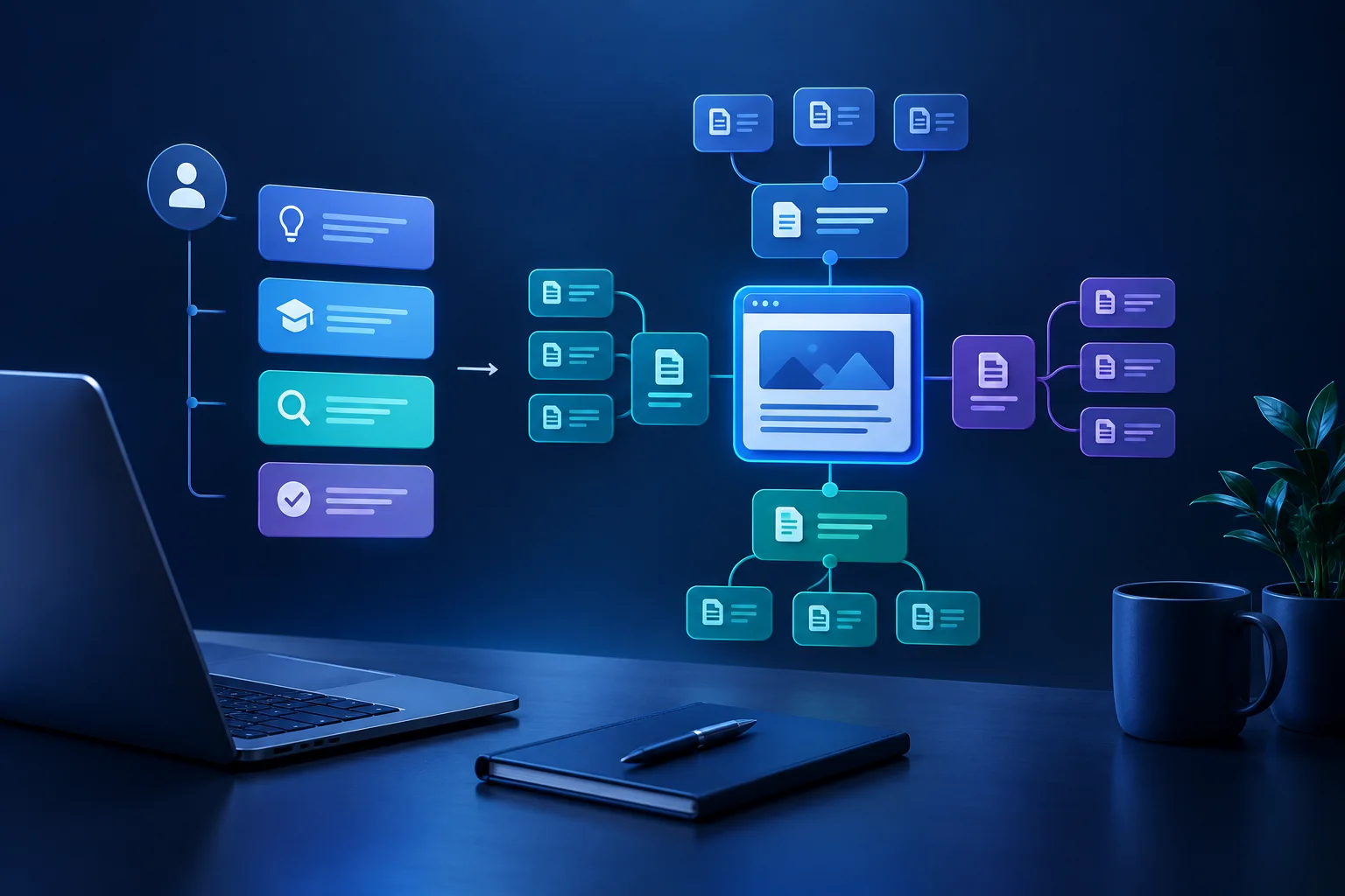 SEO Topic Map: How to Plan a Content Cluster Around a Landing Page